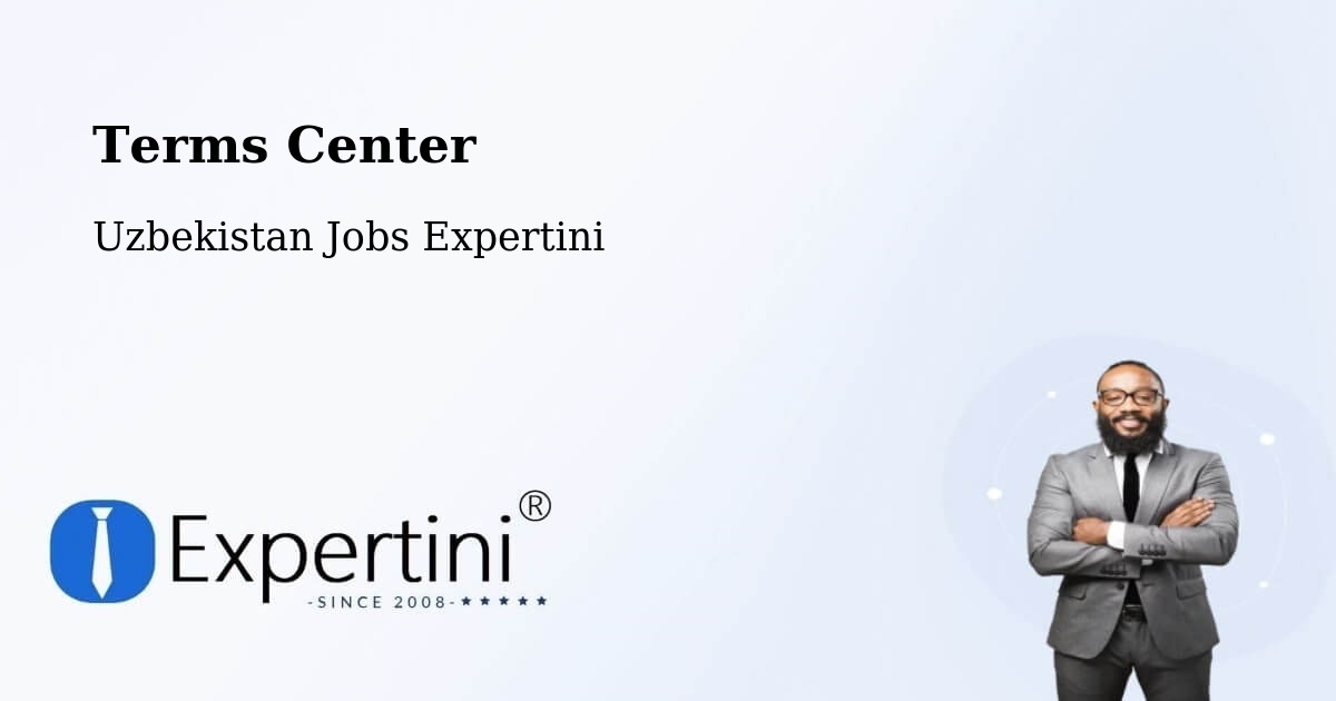 Terms of Service – Zafar - Uzbekistan Jobs Expertini
